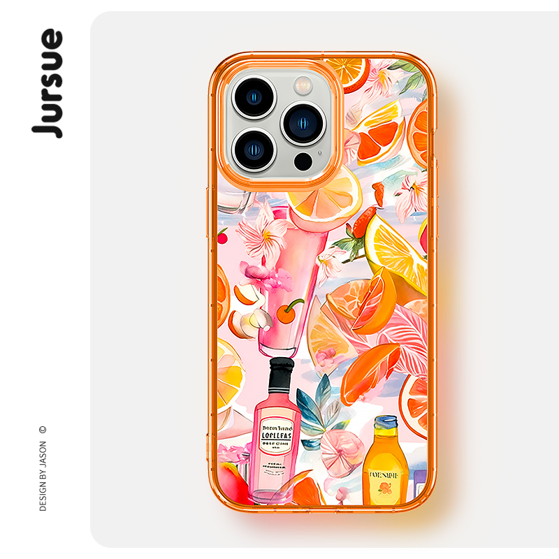 Jursue น่ารักตลกความงามกันกระแทกสําหรับ iPhone 16 15 14 13 12 11 Pro Max SE 2020 X XR XS ip 8 7 Plus