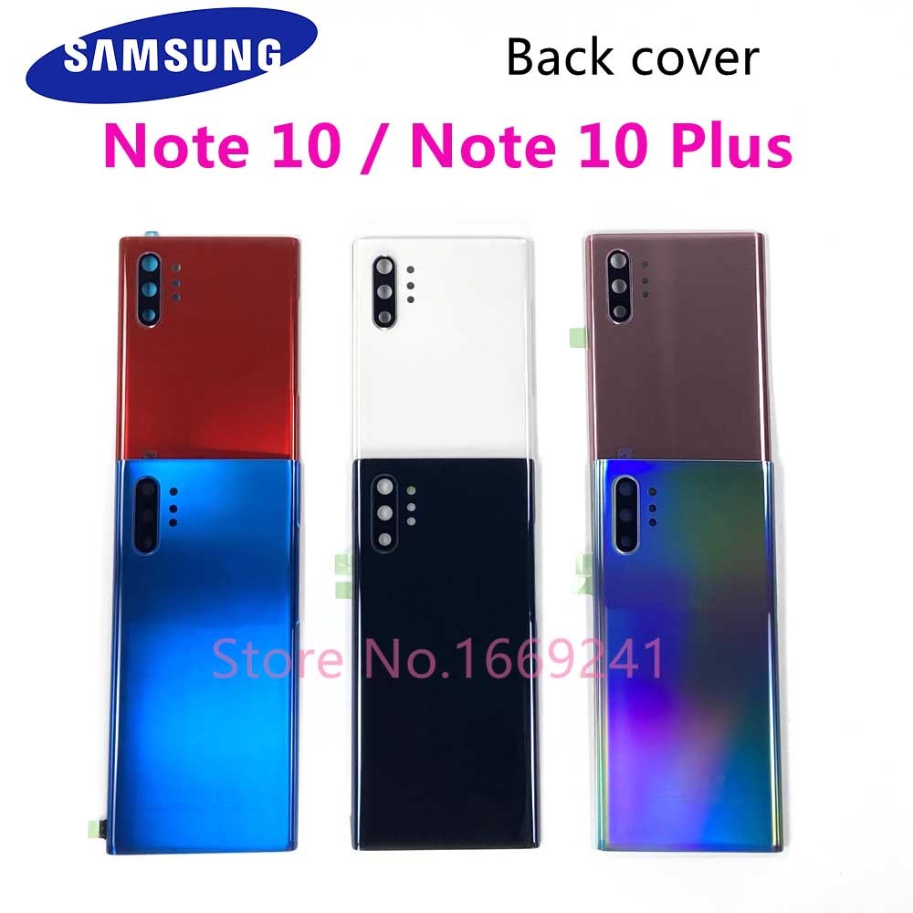 ใหม่ ฝาครอบแบตเตอรี่ด้านหลัง สําหรับ SAMSUNG Galaxy Note 10 N970 N970F NOTE10+ Plus N975 N975F