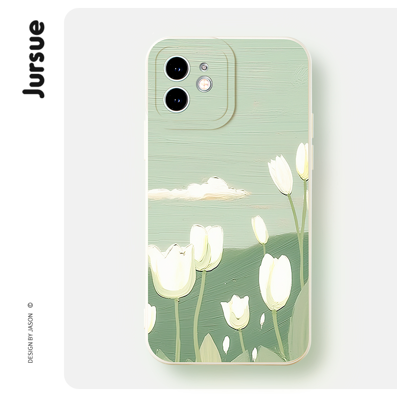 Jursue น่ารักตลกความงามกันกระแทกสําหรับ iPhone 17 16 15 14 13 12 11 Pro Max SE 2020 X XR XS ip 8 7 P