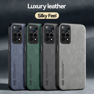 สําหรับ Xiaomi Redmi Note 11 Pro/Redmi Note 11 4G/5G /Note 11S/Note 11T 5G,หนังคุณภาพสูง,ความรู ้ สึกเป ็ นมิตรกับผิวที ่ ยอดเยี ่ ยม grip, high-end anti drop โทรศัพท ์ ป ้ องกันกรณี