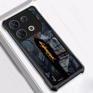 เคสโทรศัพท์สําหรับ infinix GT 20 Pro เคสอะคริลิคใสสําหรับ infinix GT 10 Pro Cyberpunk Pattern NO.2 Cover