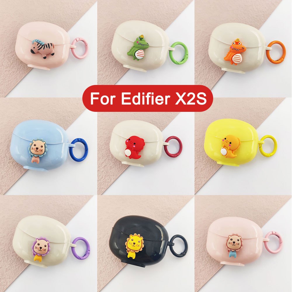 Candy สีปลอกสําหรับ Edifier X2S สูท Edifier X2S น ่ ารักการ ์ ตูนกรณีฟรีแหวนการ ์ ตูนปลอก