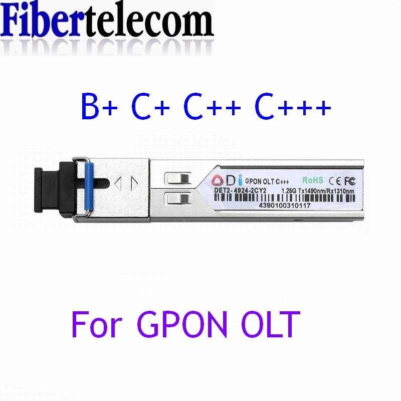 ODI GPON OLT CLASS B+ C+ C++ C+++ โมดูล PON SFP แบบออปติคัลเข้ากันได้กับ VSOL HSGQ