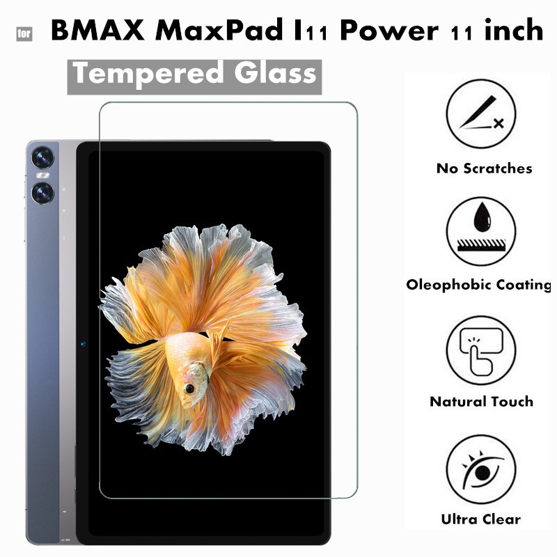 Scratch Proof Tempered Glass HD Screen Protector For BMAX MaxPad I11 Power Tablet 11 inch Oil-coating Protective Film