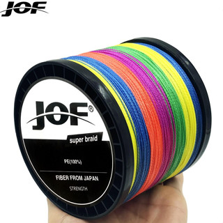 Pe ถัก 8 X8 JOF 1000M JOF 1000 เมตร 8 สาย PE สายตกปลาแบบถักแ…
