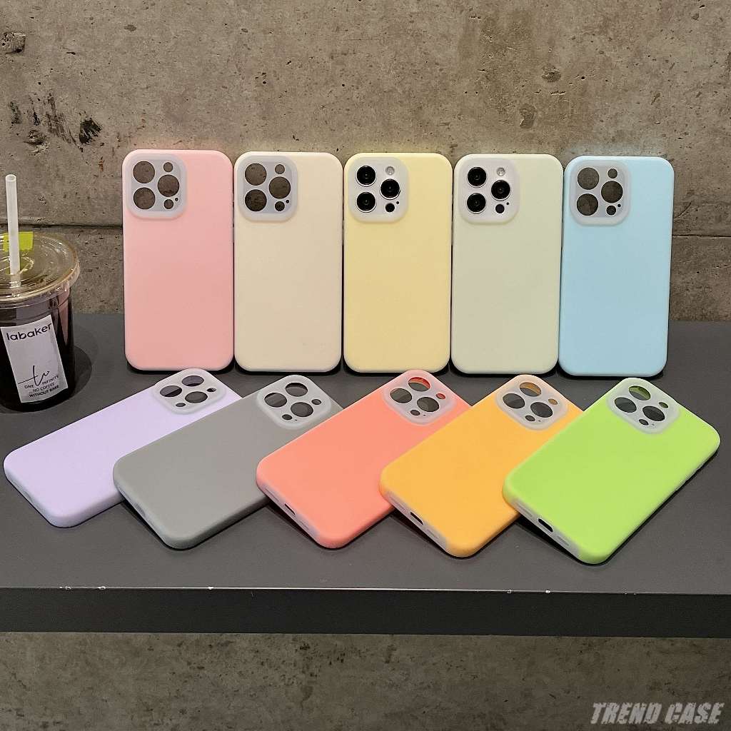 สแควร ์ ซิลิโคนเหลวเยลลี ่ สีกันกระแทกฝาครอบโทรศัพท ์ สําหรับiPhone 15 14 13 12 11 Pro Max 14 Plusฝาครอบด ้ านหลัง