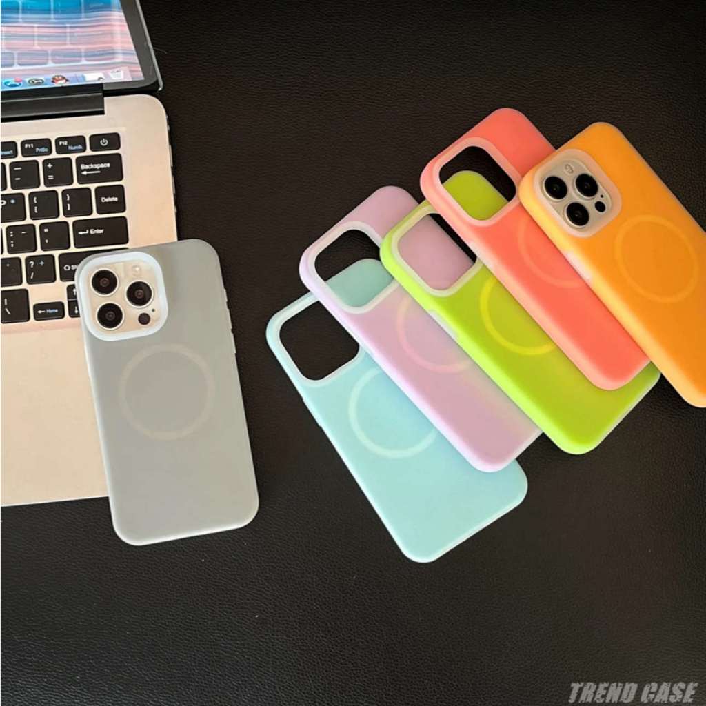 สแควร์ซิลิโคนเหลวเยลลี่สีแม่เหล็กชาร์จไร้สายเคสโทรศัพท์สําหรับ ไอโฟน 15 14 13 12 11 มือโปร สูงสุด กันกระแทกปกอ่อน