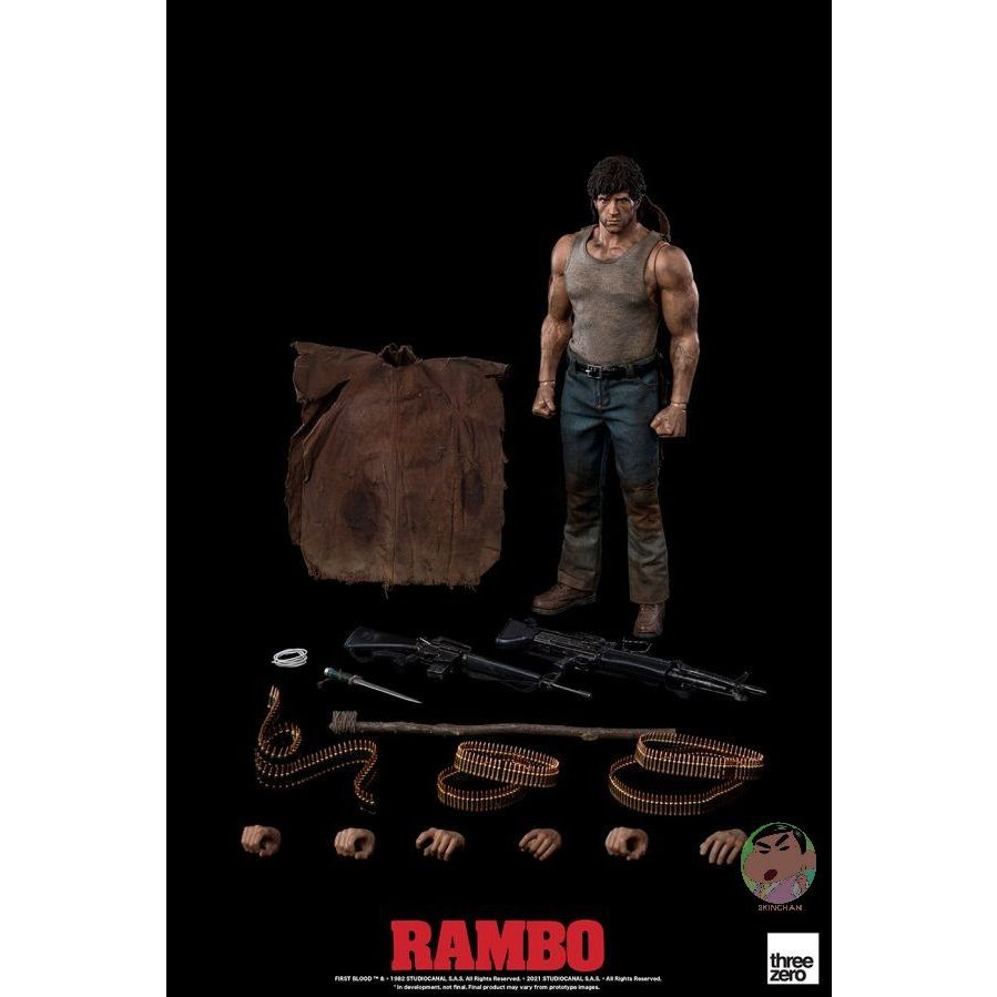 Threezero Rambo: First Blood 1/6 ฟิกเกอร์ John Rambo