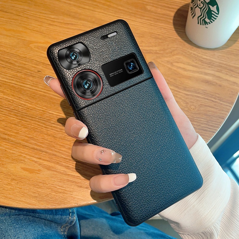 Z60 Ultra Casing Case สําหรับ Nubia Z60 Ultra Lychee Leather ultra thin Hard กันกระแทกโทรศัพท์มือถือ
