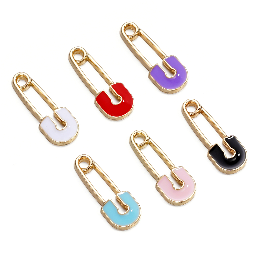 St. kunkka 4pcs 10pcs 10.5 * 26.5 มม.จี้ Oil-Plated Pin จี้สามารถใช้สําหรับ DIY สร้อยคอสร้อยข้อมือทํ