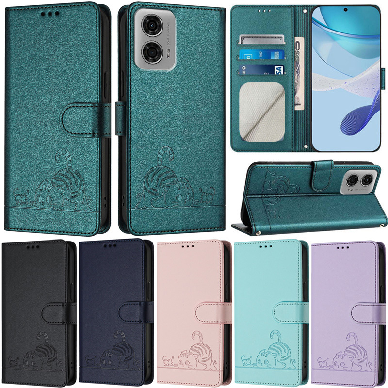 หรูหราปลอกสําหรับ Motorola Moto G04 G24 G34 G14 G54 G84 G53 G23 G13 G52 G82 G10 G20 G30 G31 G41 E13 
