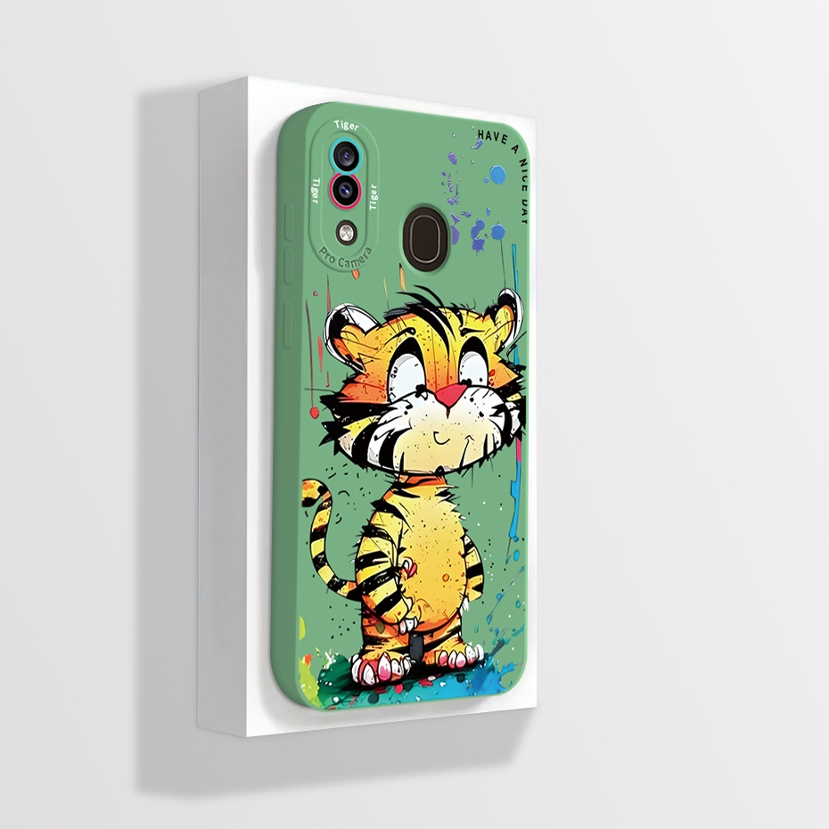 ปลอกสําหรับ samsung a20 samsung a30 เคสโทรศัพท ์ อินเทรนด รูปที่ 7