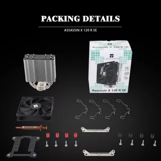 Thermalright AX120 R SE PLUS CPU Air Cooler พัดลมคู่ 5 ท่อความร้อนแชสซีความร้อนหม้อน้ํา PC สําหรับ AMD AM4/AM5 Intel 1700/1150/1200