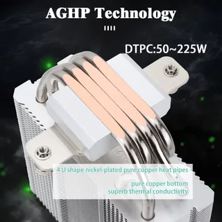 Thermalright AX120 R SE PLUS CPU Air Cooler พัดลมคู่ 5 ท่อความร้อนแชสซีความร้อนหม้อน้ํา PC สําหรับ AMD AM4/AM5 Intel 1700/1150/1200