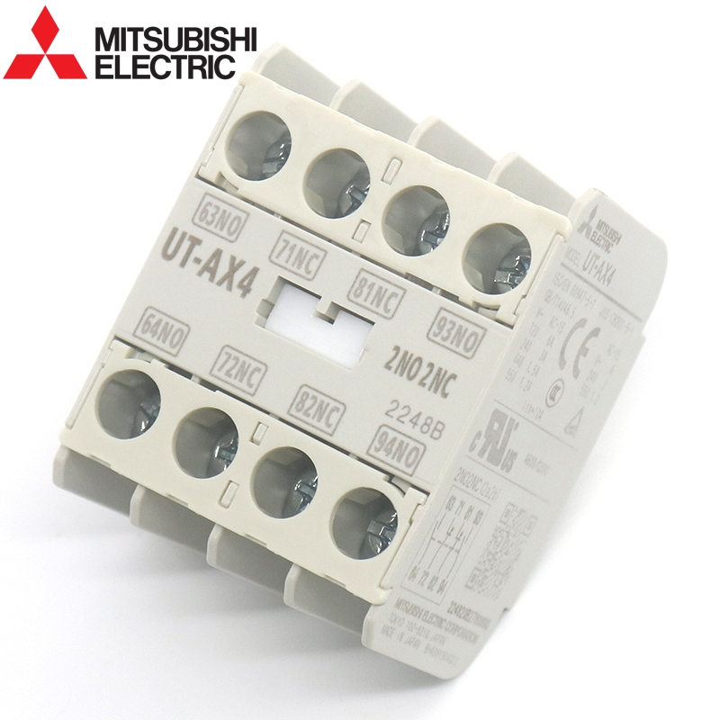 หน้าสัมผัสเสริมของ MITSUBISHI UN-AX2 UT-AX4 พร้อมคอนแทค ST10 ST50