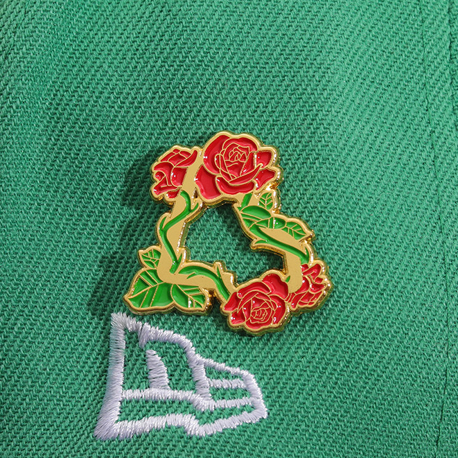 New Era หมวกเข็มกลัด Pins น่ารัก Rose ดอกไม้เข็มกลัดป้ายเม็กซิกันหมวกเสื้อผ้าอุปกรณ์เสริมของขวัญ