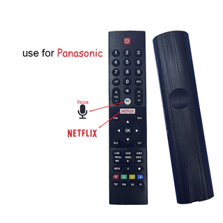 ALANK รีโมทคอนโทรลเสียงของแท้ Panasonic LCD สมาร์ททีวี NETFLIX 536j-269002-w010