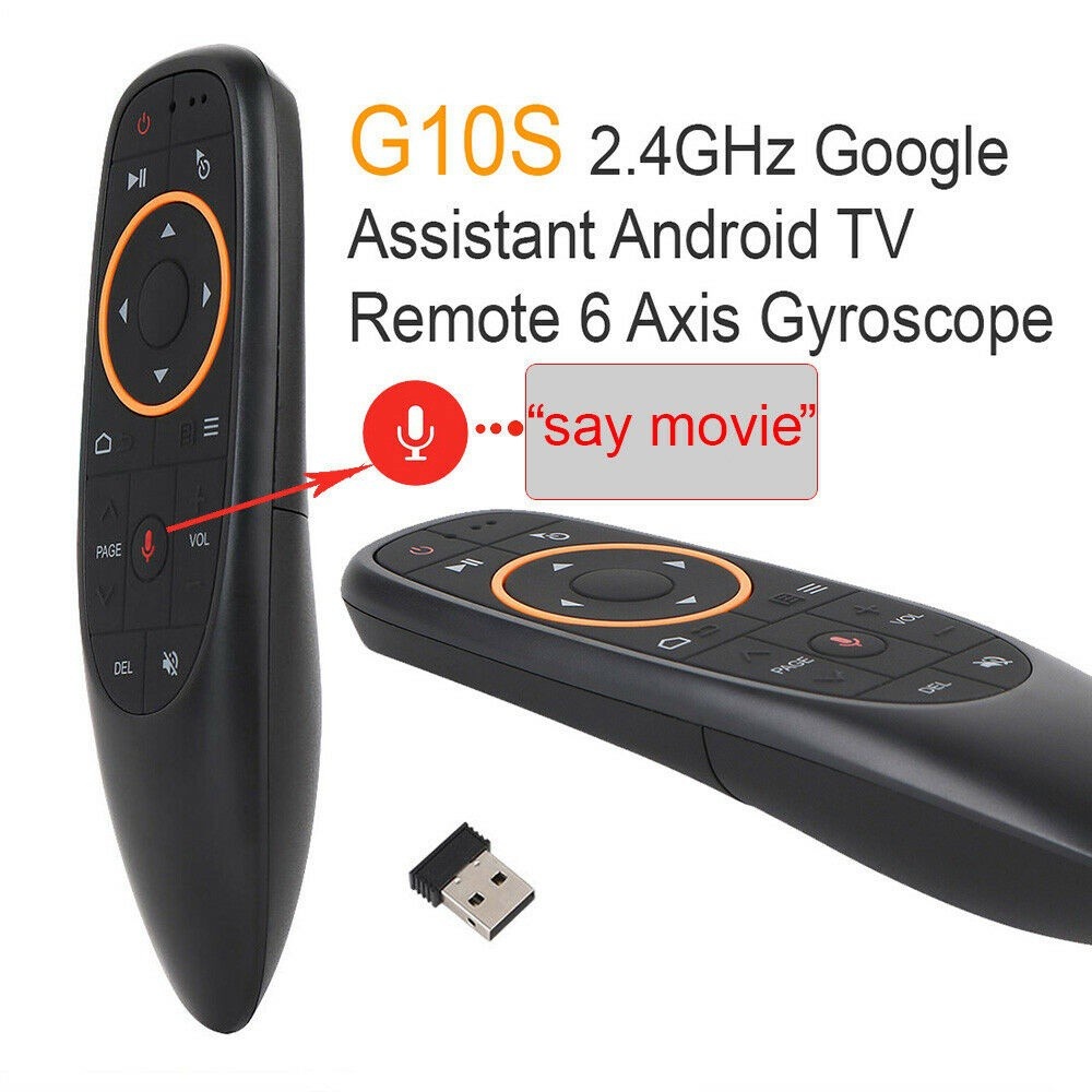 Remote G10/g10s Air Mouse ไร ้ สาย 2.4G อินฟราเรดการเรียนรู ้ เสียงรีโมทคอนโทรลสําหรับ H96 MAX X88 P