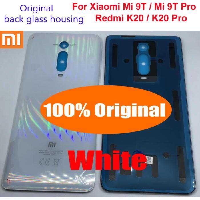 ฝาหลังแบตเตอรี่สําหรับXiaomi Redmi K20 / K20 Pro / Mi 9T MI9T Mi 9T Pro M1903F10Iด้านหลังกรณีกระจกปร