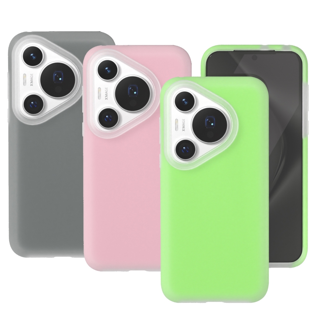 Jelly Series ซิลิโคนเหลวเจลยางกันชน Hard สําหรับ Huawei Pura 70 Pura70 Pro 70Pro + Pura70Ultra ป ้ องกันฝาครอบโทรศัพท ์