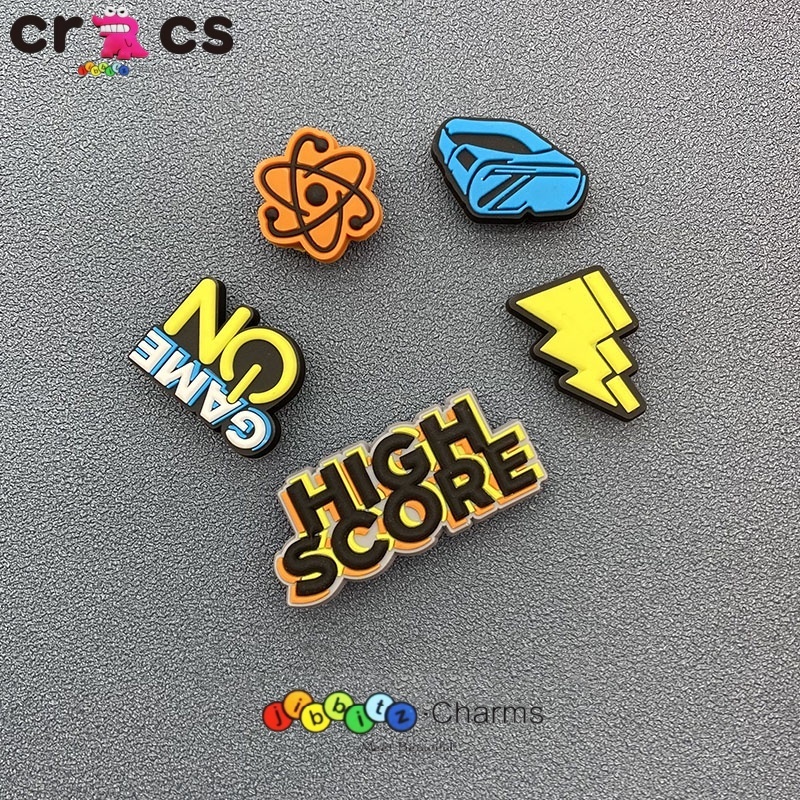 Jibbitz Crocs Charm รองเท้าแตะอุปกรณ์ตกแต่งอุปกรณ์ตกแต่ง DIY รองเท้าตกแต่งหัวเ
