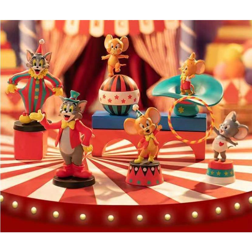 Miniso Tom and Jerry Circus Blind Boxes Toy Collection Gift Tuffy