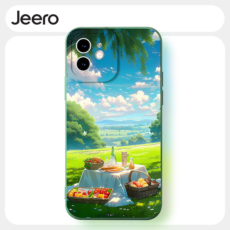 Jeero เคสไอโฟน เคสซิลิโคนนุ่มกันกระแทกการ์ตูนอนิเมะตลก เคสโทรศัพท์  for iPhone 16 15 14 13 12 11 Pro Max SE 2020 X XR XS 8 7 6 6S Plus พลัส F4102Q