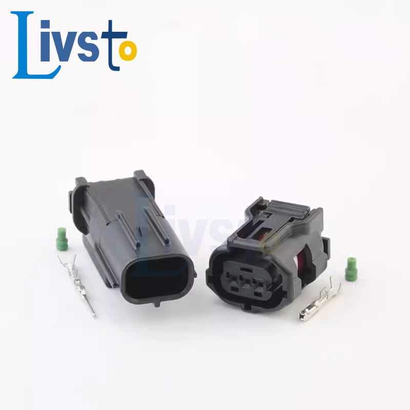 1ชุด3ขาชายหญิง6189-1129 6188-4920 12353ขั้วต่อสายไฟไฟหน้าซ็อกเก็ตเซ็นเซอร์เพลาลูกเบี้ยวปลั๊กสําหรับโตโยต้าเล็กซัส