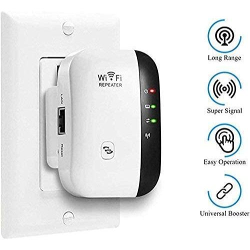 Wifi Repeater ตัวกระจายสัญญาณไวไฟ 300 Mbps ตัวกระจายไวไฟ ตัวดึงสัญญาณ เครื่องช่วยขยายสัญญาณ