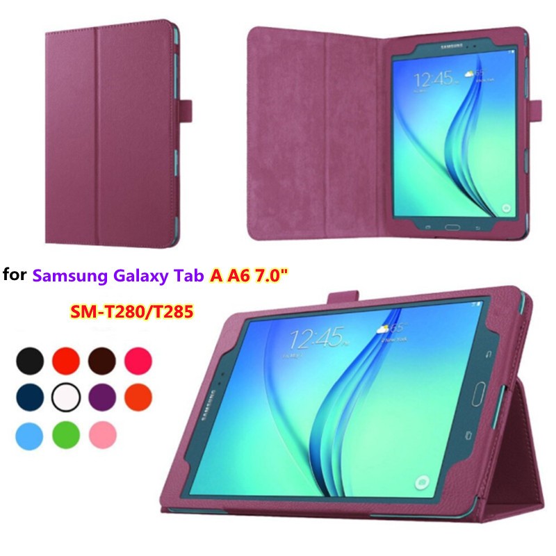 Samsung Galaxy Tab A A6 7.0 7 inch 2016 T280/T285 Flip Leather Case Cover SM-T280 SM-T285 Tablet Case