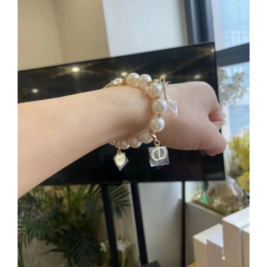 สร้อยข้อมือมุกผูกผมของขวัญสุภาพสตรีจุดวีไอพี