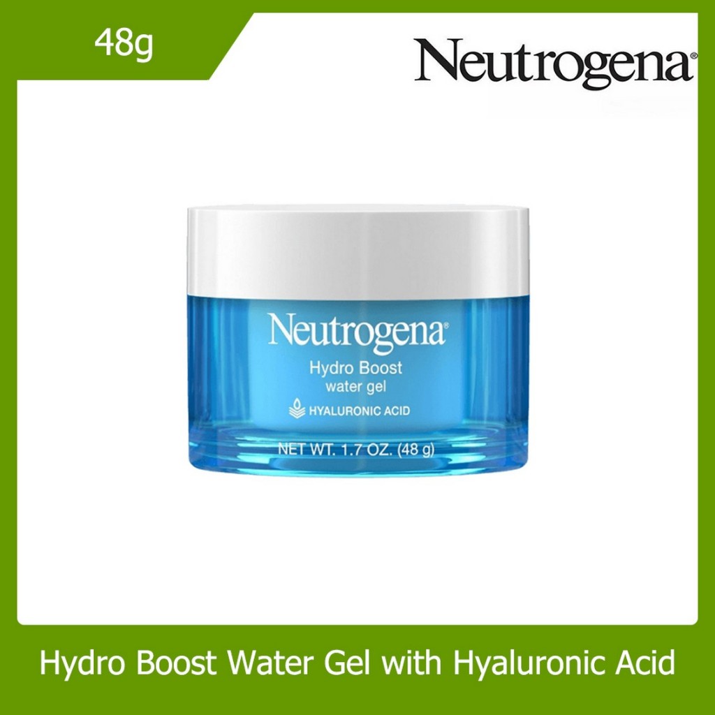 Neutrogena Hydro Boost Water Gel with Hyaluronic Acid for Dry Skin 48g ช่วยลดความแห้งกร้านของผิวได้ทันที คงความเนียนนุ่มและชุ่มชื้นตลอดทั้งวัน