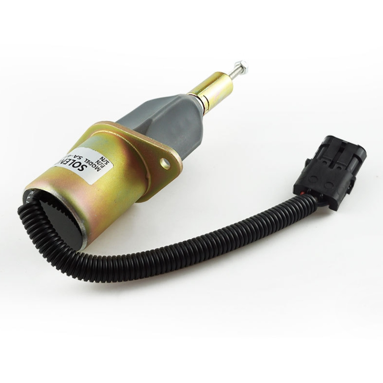 3930234 Sa-4335-12V/24V โซลินอยด์วาล์ว - ปิดเครื่องรถขุด Komatsu/เครื่องกําเนิดดีเซล