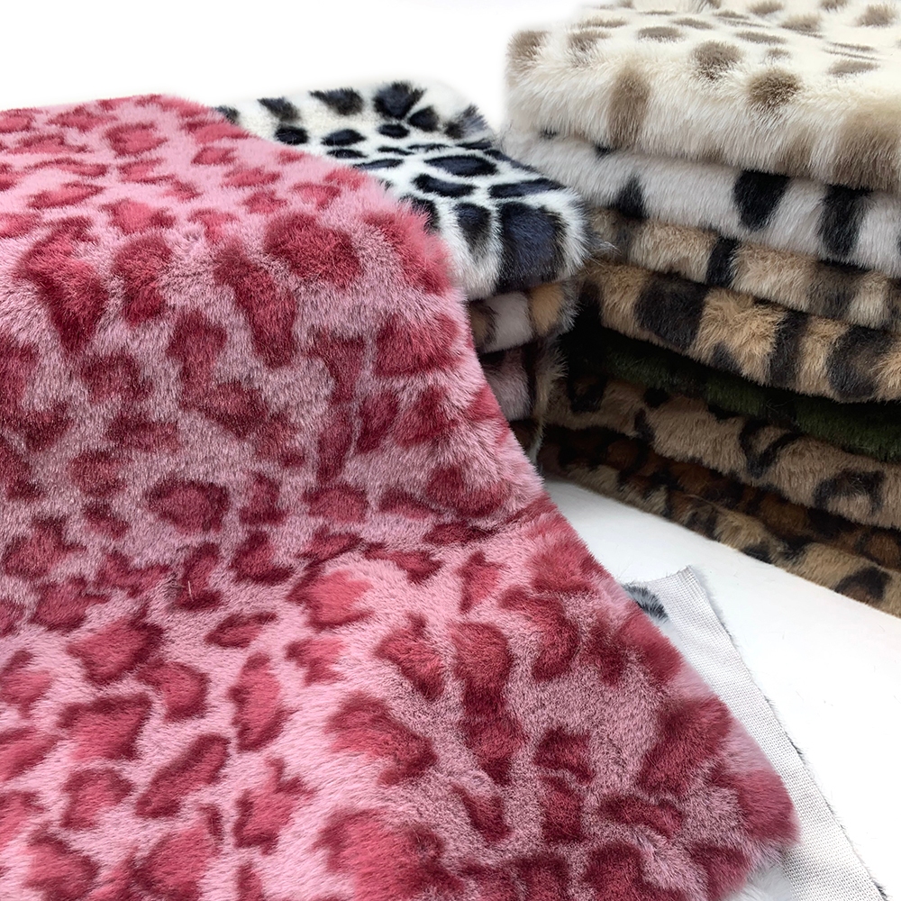 Sevbato Leopard Tiger Zebra Plush ผ้าขนาดเล็ก 25x45 ซม.ผ้าตุ๊กตาสั้นตุ๊กตาทํามือผ้าเย็บผ้า