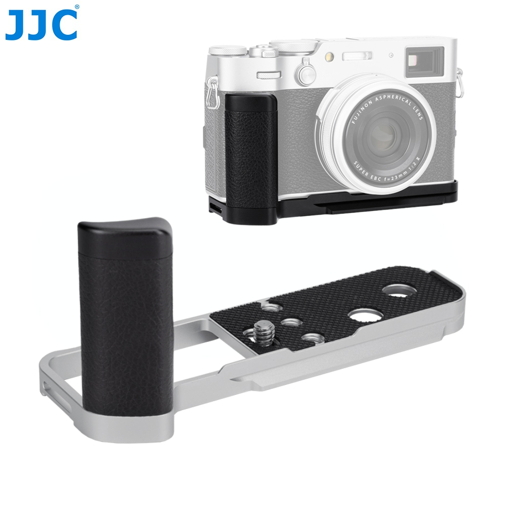 JJC HG-X100VI Hand Grip มือจับ สําหรับ Fuji Fujifilm X100VI อุปกรณ ์ เสริมกล ้ อง ขายึด L Arca ด้ามจับกันลื่น