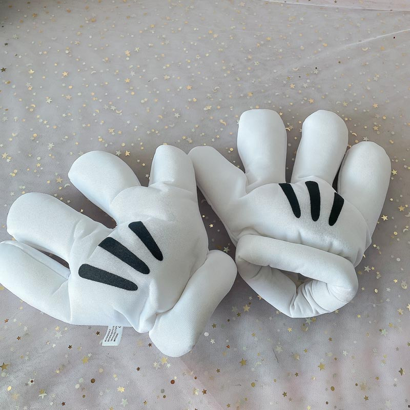 23เซนติเมตร2ชิ้นถุงมือหุ่นมือดําเนินการอุปกรณ์ประกอบฉากการ์ตูนมือเบาะหมอนคอสเพลย์เครื่องมือของขวัญเด็ก