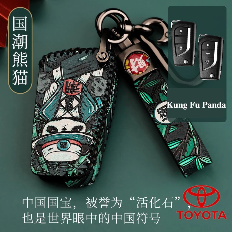 Toyota 2/3 ปุ ่ มฝาครอบกุญแจผู ้ ถือพวงกุญแจสําหรับ Toyota REVO/ALTIS2014- 2019/Yaris 2014/Vios Remote key case