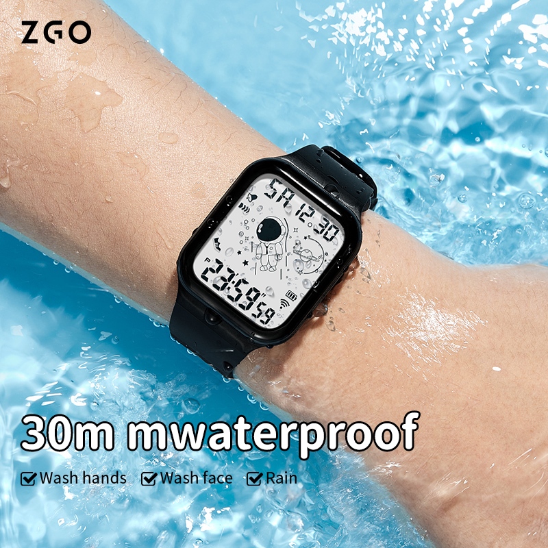 ZGO นาฬิกาเด็ก เรืองแสง กันน้ํา นาฬิกานักเรียน ใช้ได้ทั้งเด็กผู้หญิงและเด็กผู้ชาย รุ่น 8616