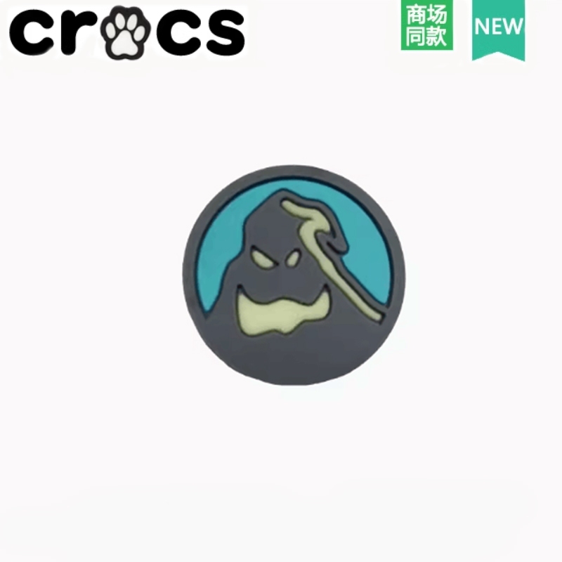Crocs Hole Shoes Shoes Flower Carlo Chi Accessories Shoe Buckle Cartoon Nightmare Before Christmas Halloween Series Zhib Star