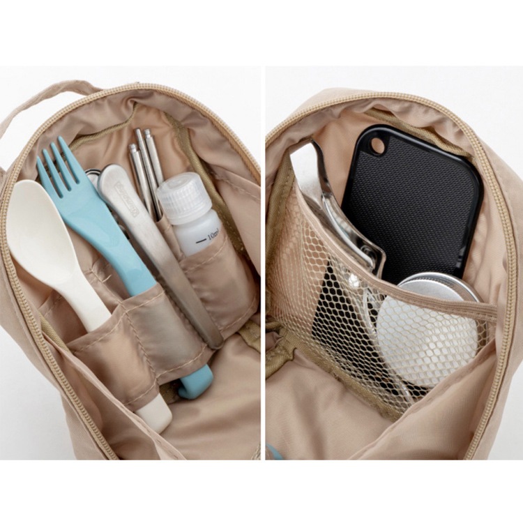 ❤️กระเป๋าใส่เหรียญ DOD ฟรี❤️Japan DOD Outdoor Camping Cute Rabbit Large Capacity High-look Portable Storage Bag - รูปที่ 5