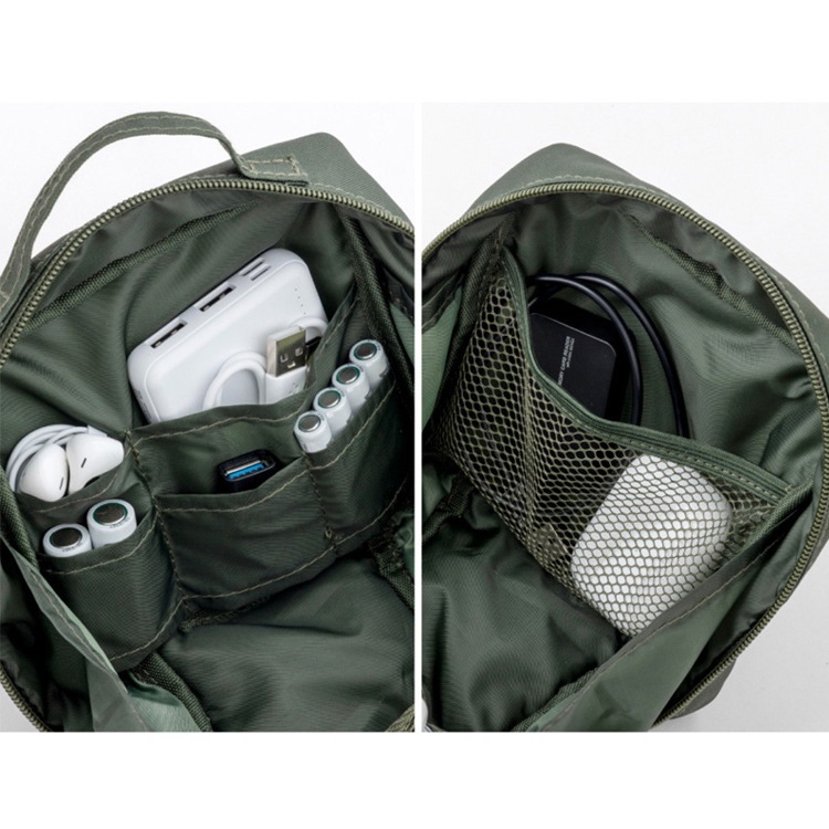 ❤️กระเป๋าใส่เหรียญ DOD ฟรี❤️Japan DOD Outdoor Camping Cute Rabbit Large Capacity High-look Portable Storage Bag - รูปที่ 7