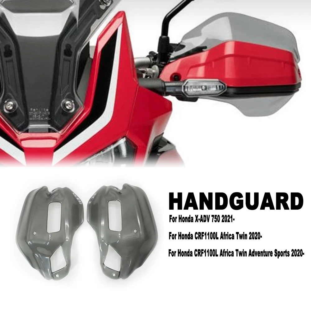 สําหรับ HONDA CRF1100L Africa Twin Adventure กีฬา 2020 - X-ADV 750 2021 2022 Handguard Hand Shield Protector กระจก
