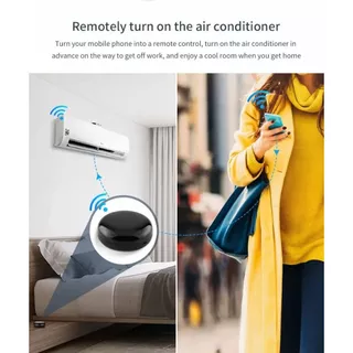 Tuya WiFi IR รีโมทคอนโทรลสมาร์ทระยะไกล Universal อินฟราเรด Controller สําหรับเครื่องปรับอากาศทํางานร่วมกับ Alexa Google Home