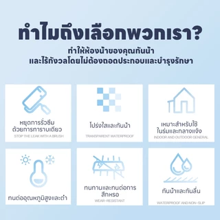 💦กันน้ำ 100 ปี ไม่รั่ว💦 Li กาวใสกันน้ำซึม กาวกันน้ำรั่วซึม 500ml แห้งใส ยึดเกาะแน่น ทนทาน