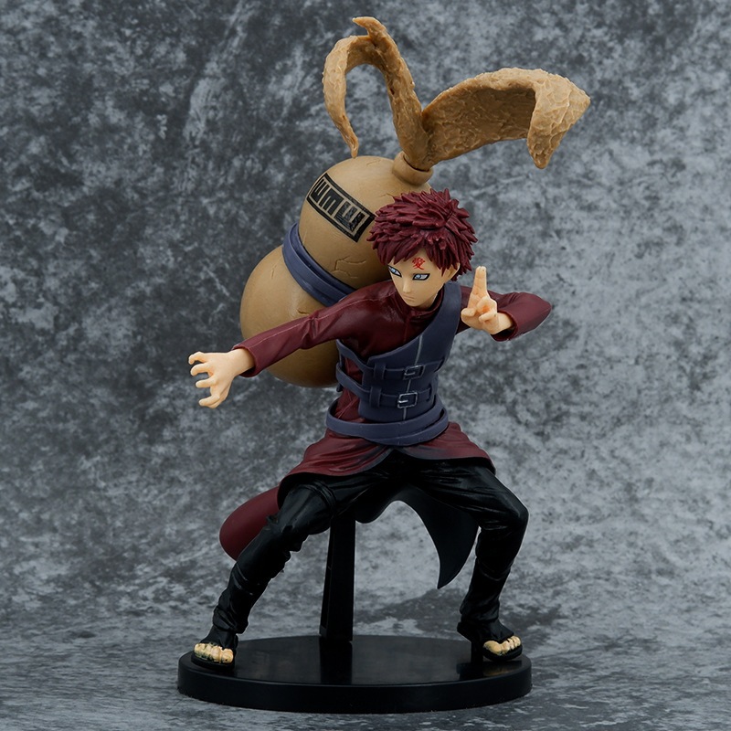 22 ซม.อะนิเมะ Naruto รูป Gaara PVC Action Figure Fighting Form Gourd รูปปั ้ นตุ ๊ กตาของเล ่ นสะสมของขวัญเด ็ ก