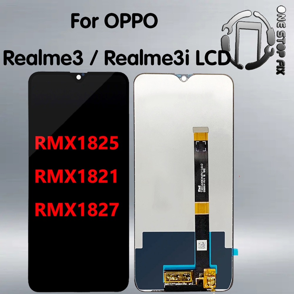 6.2 Tomato Realme 3 LCD สําหรับ OPPO Realme 3i LCD RMX1827 RMX1825 RMX1821 จอแสดงผล Touch Digitizer Assembly เปลี ่ ยน Realme3 LCD