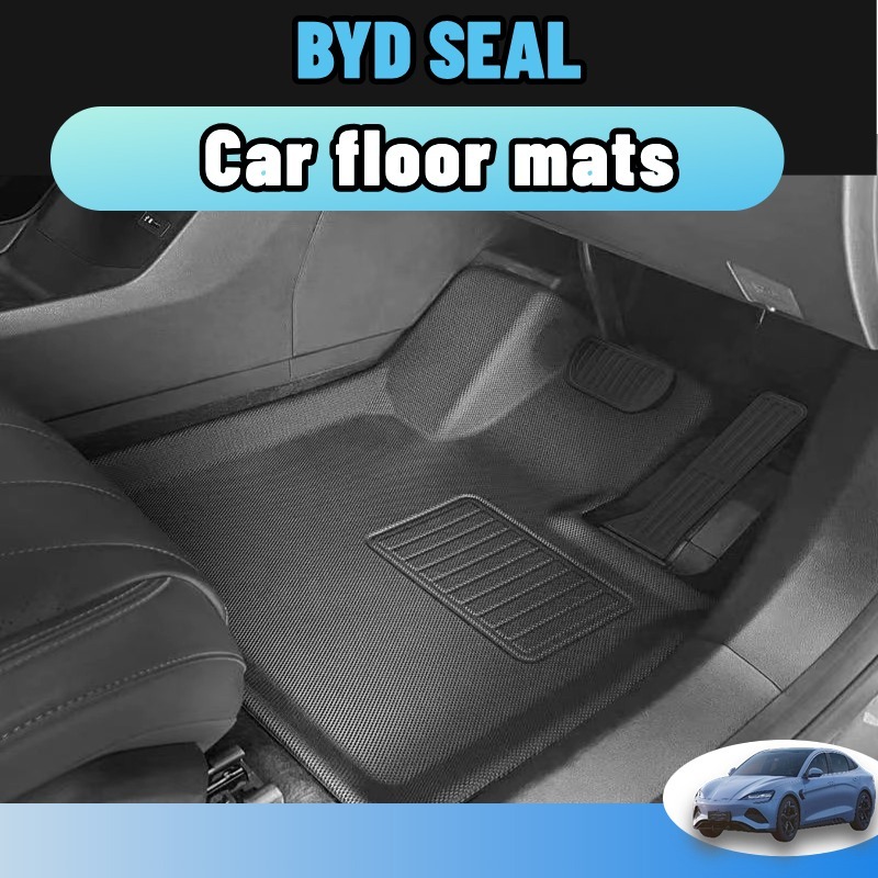Byd seal พรมปูพื้นรถยนต์ 3D เสื่อท้ายรถ XPE+TPE กันลื่นทนต่อการสึกหรอ กันน้ํา อะไหล่รถยนต์ accessories