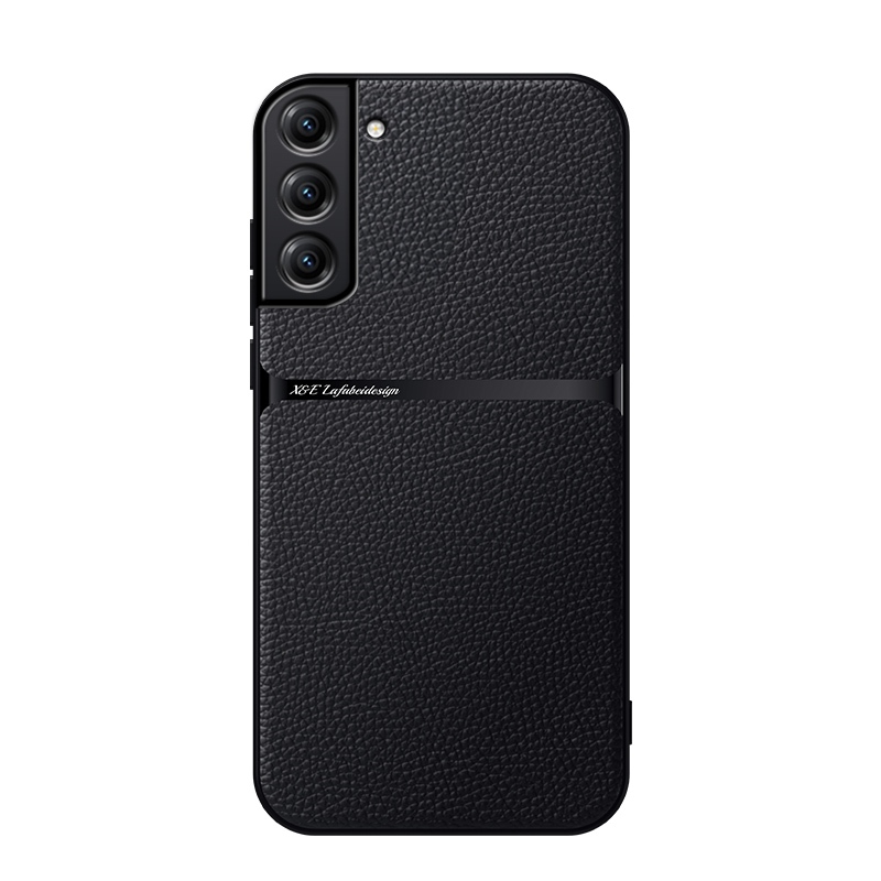 สําหรับ Samsung Galaxy S21 / Samsung S21 Ultra / Samsung S21 FE / Samsung S21 + / Samsung S21 Plus , น ้ ําหนักเบา , ป ้ องกันการหล ่ น , เคสโทรศัพท ์ หนังวัวคุณภาพสูง