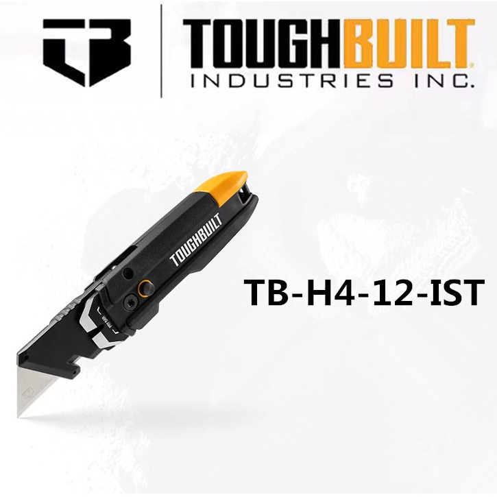 Toughbuilt มีดยูทิลิตี ้ แบบพับได ้ TB-H4-12-IST ง ่ ายต ่ อการพกพากระเป ๋ าขนาดเล ็ ก Crowbar