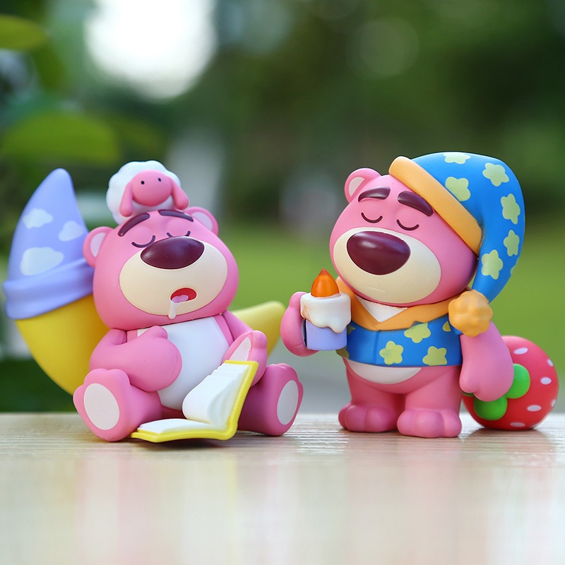 6 ชิ้น/เซ็ต 5-10 ซม.อะนิเมะToy StoryรูปLotso Sleep Angel Magician Star Qรุ่นPVC Action Figuresชุดเค้กตกแต่งตุ๊กตาของเล่นของขวัญ ราคา ถูกที่สุด ดีลบีเคเค แกลเลอรีภาพที่ 2